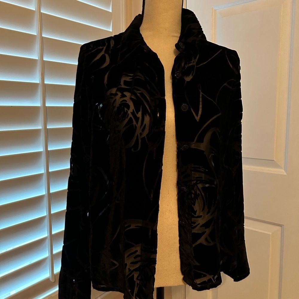 Beautiful velvet blouse. Acorn Medium